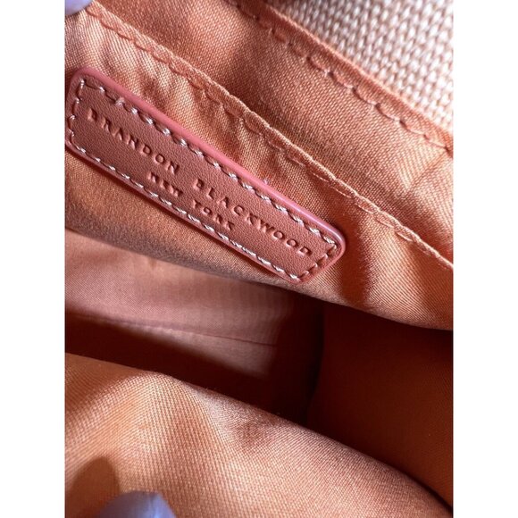 End Systemic Racism ESR Brandon Blackwood Orange Canvas Mini Tote Purse Bag - Picture 6 of 12